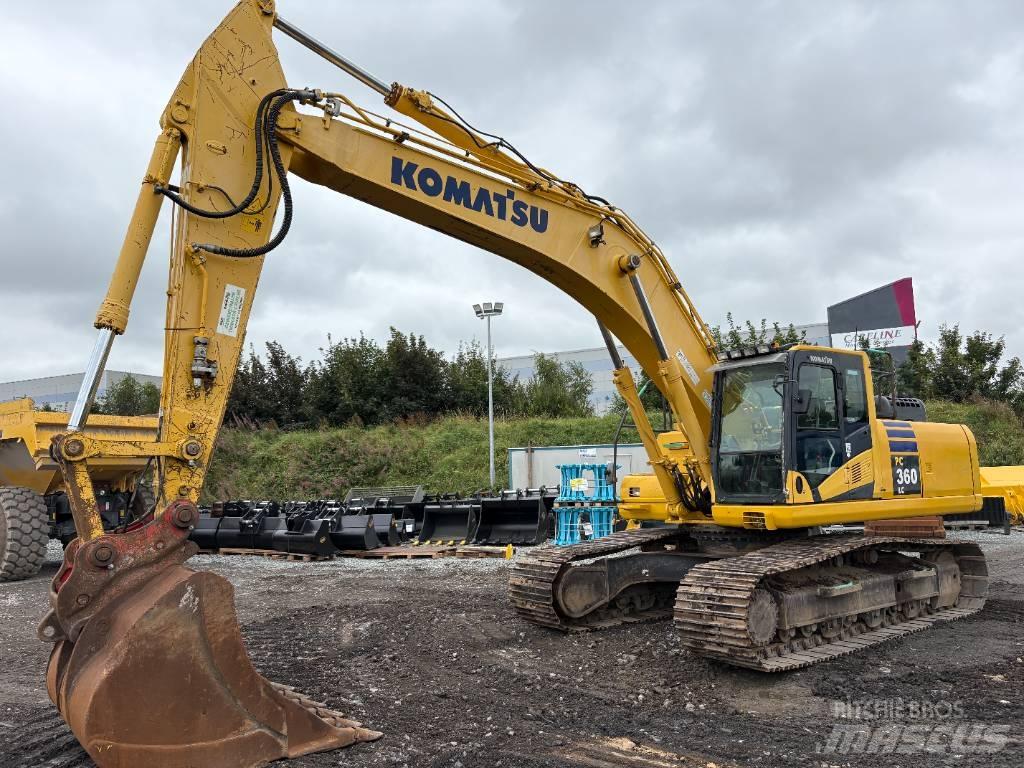 Komatsu PC360LC-10 حفارات زحافة