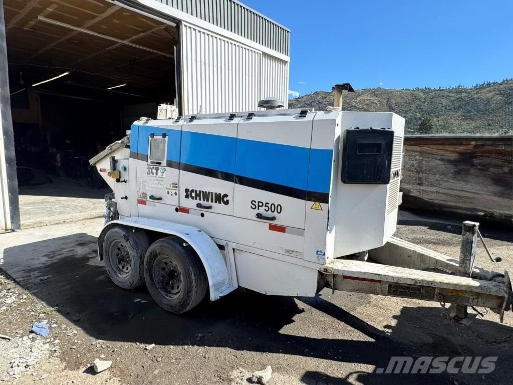 Schwing SP500 مضخات خرسانة