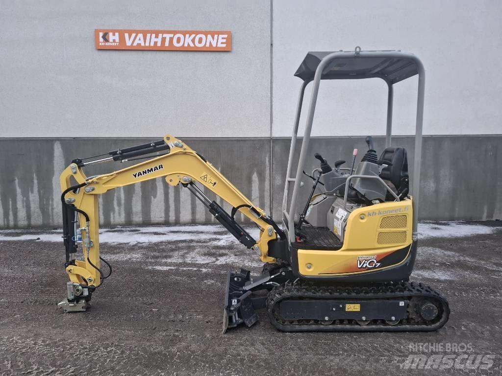 Yanmar Vio 17 حفارات صغيرة أقل من 7 طن (حفارات صغيرة)