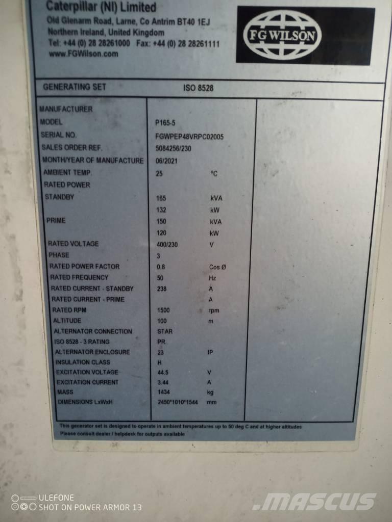 FG Wilson P 65-5 مولدات ديزل
