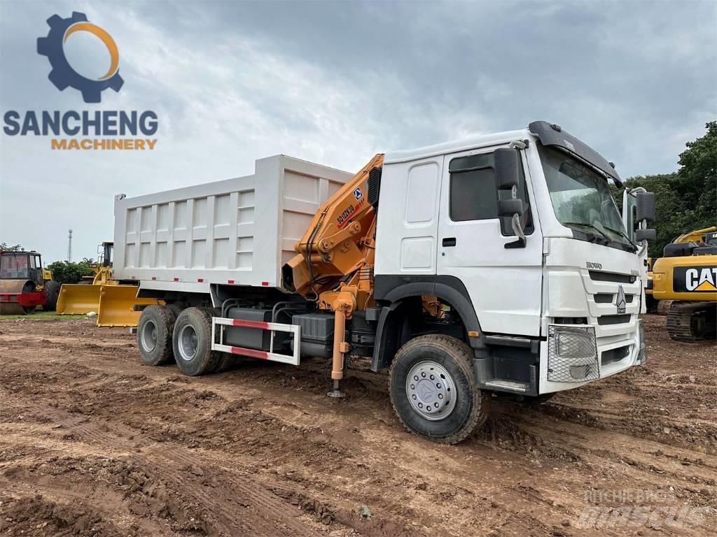 Howo 371 شاحنات الرافعات