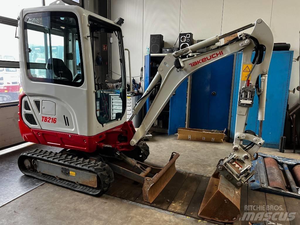 Takeuchi TB216 V4 حفارات صغيرة أقل من 7 طن (حفارات صغيرة)