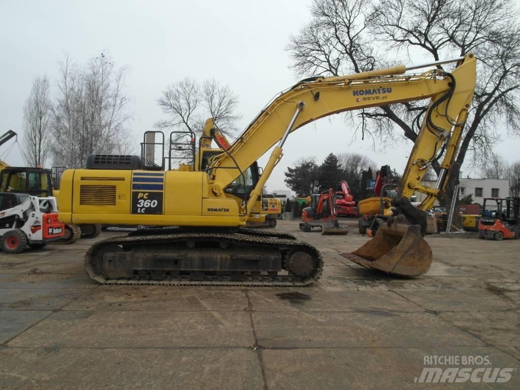 Komatsu PC 360 LC-10 حفارات زحافة