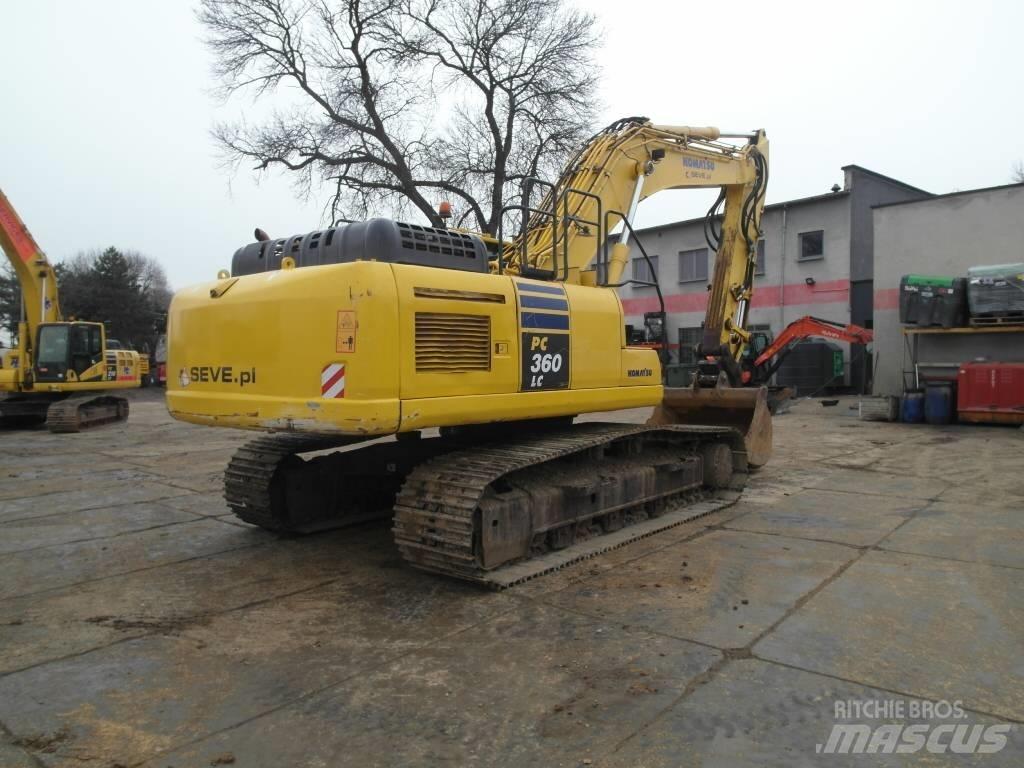 Komatsu PC 360 LC-10 حفارات زحافة