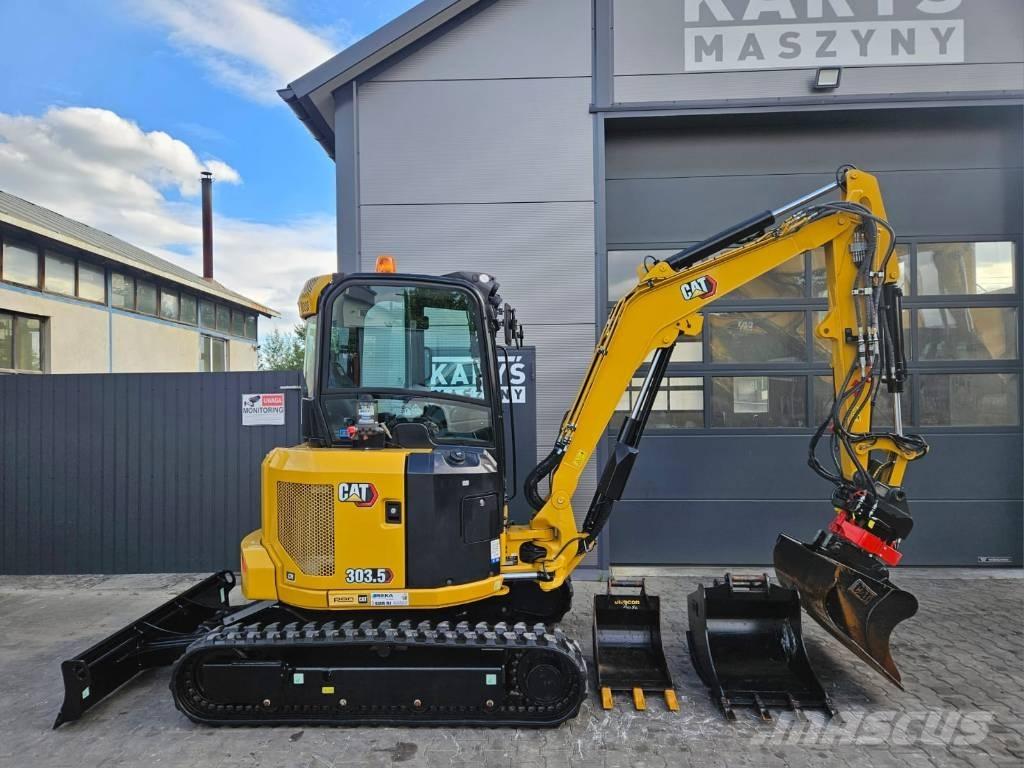 CAT 303.5 CR حفارات صغيرة أقل من 7 طن (حفارات صغيرة)