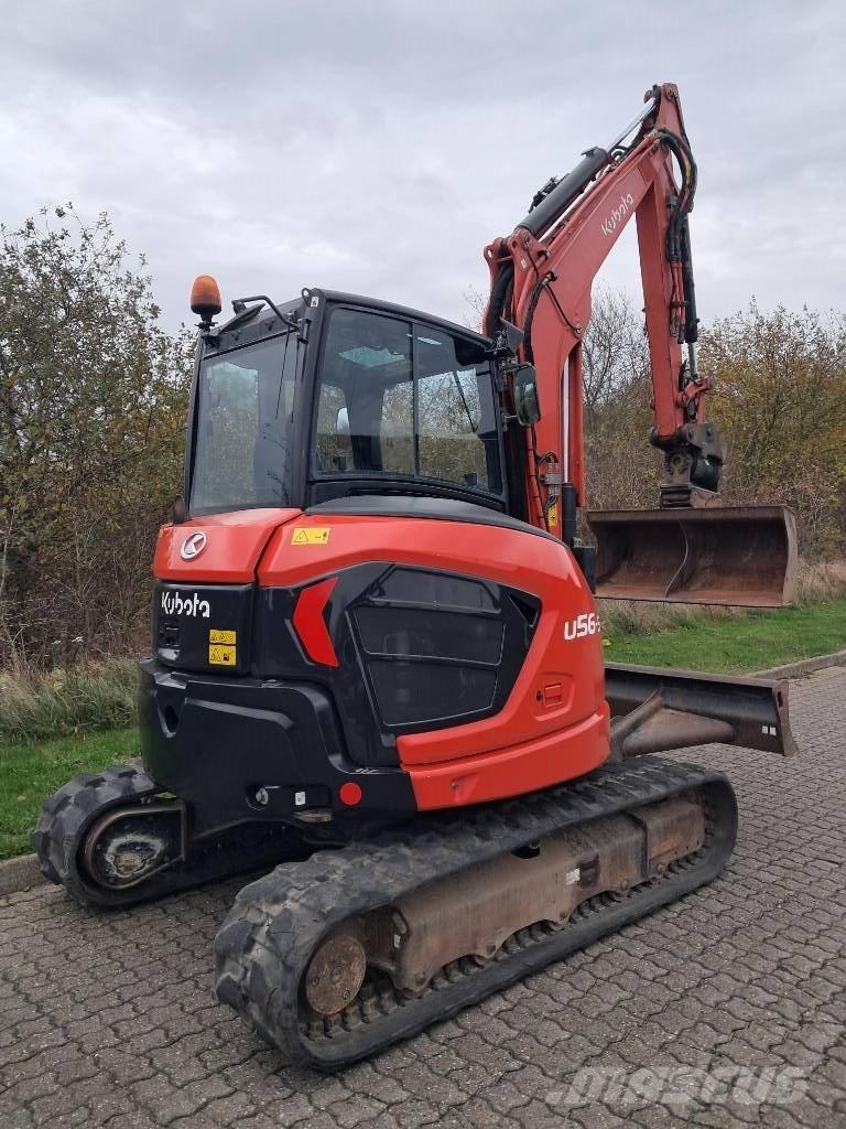 Kubota U 56-5 حفارات صغيرة أقل من 7 طن (حفارات صغيرة)