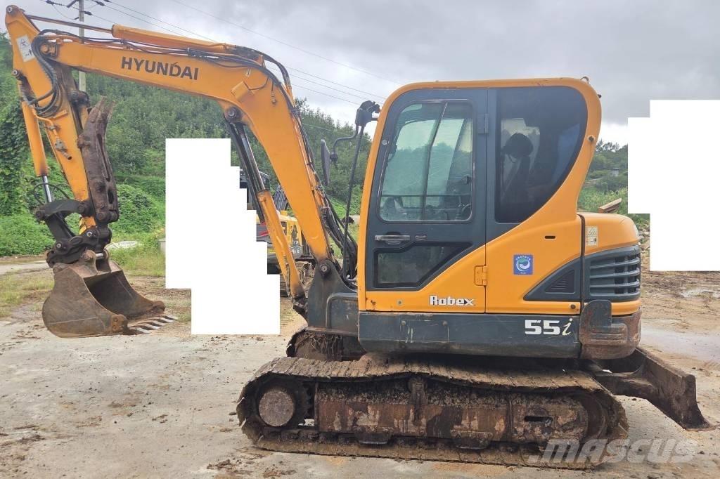 Hyundai Robex 55 حفارات صغيرة أقل من 7 طن (حفارات صغيرة)