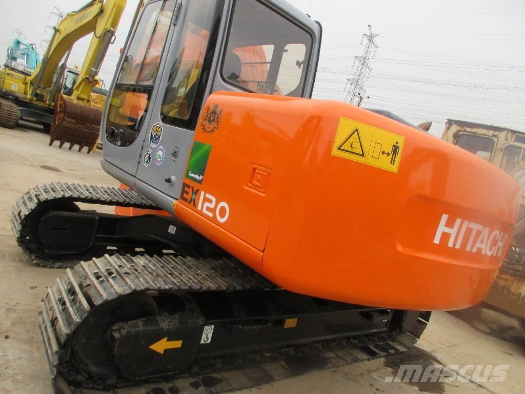 Hitachi EX 120-3 حفارات زحافة
