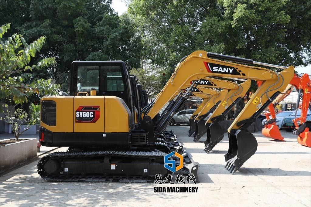 Sany SY 60 C حفارات صغيرة أقل من 7 طن (حفارات صغيرة)