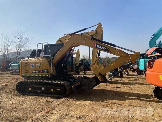 Sany SY75C حفارات زحافة