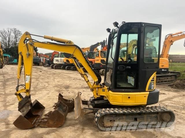 Komatsu PC 26 MR-3 حفارات صغيرة أقل من 7 طن (حفارات صغيرة)
