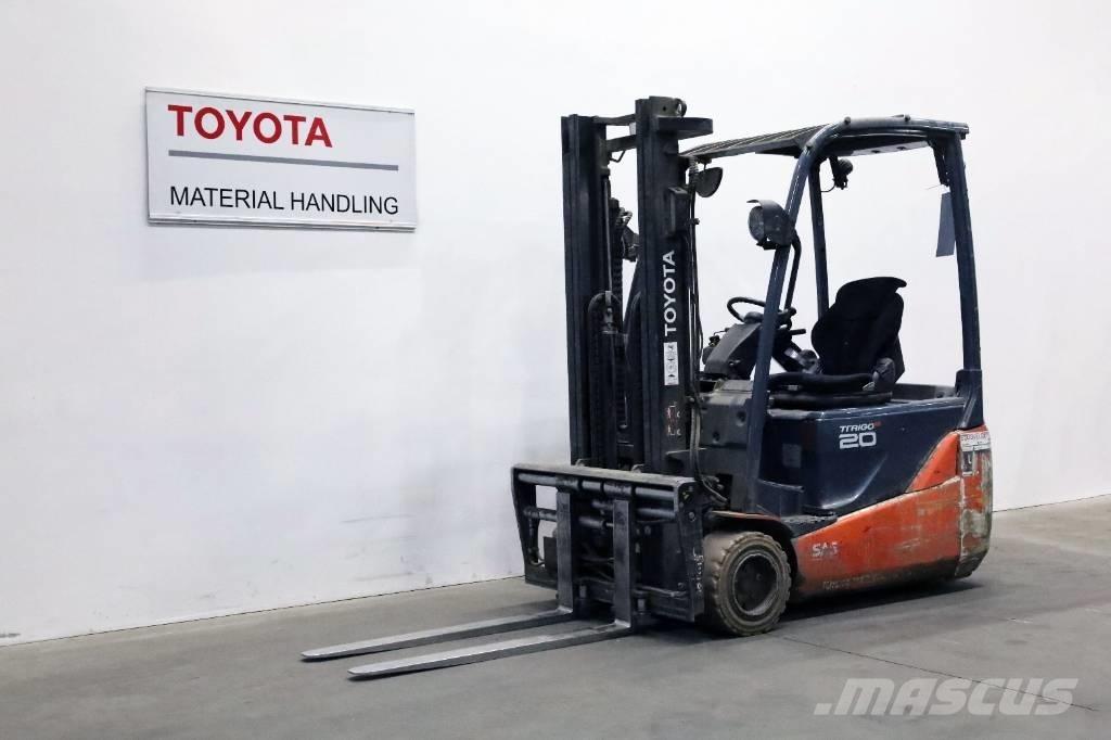 Toyota 8 FBE 20 T شاحنات ذات رافعات شوكية تعمل بالكهرباء