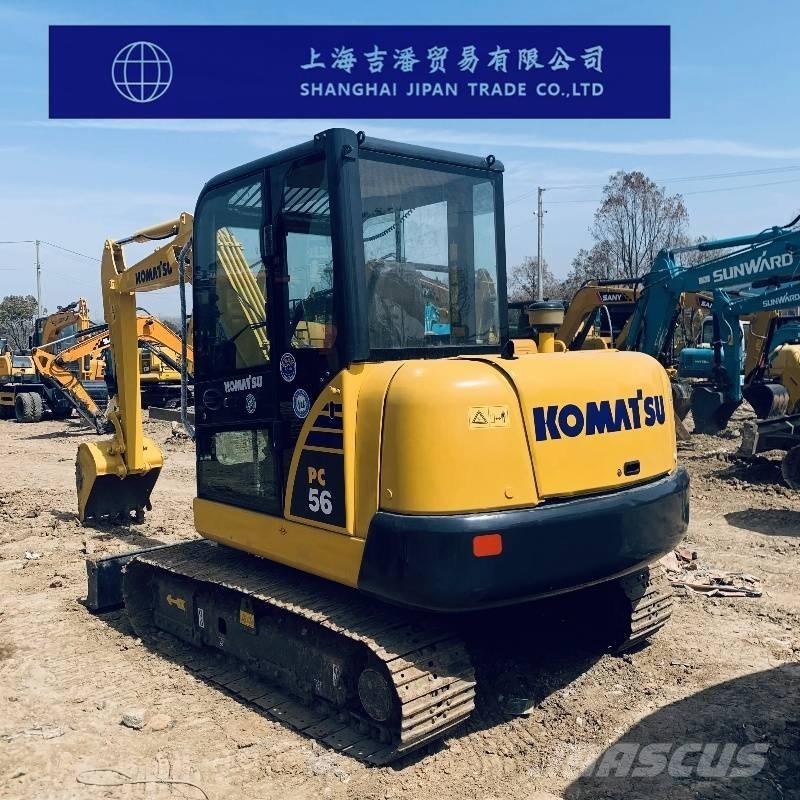 Komatsu PC 56 حفارات صغيرة أقل من 7 طن (حفارات صغيرة)