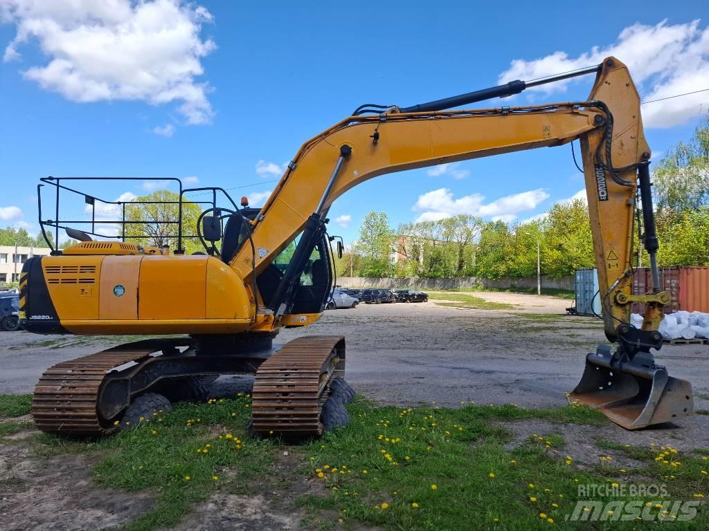 JCB JS 220 LC حفارات زحافة