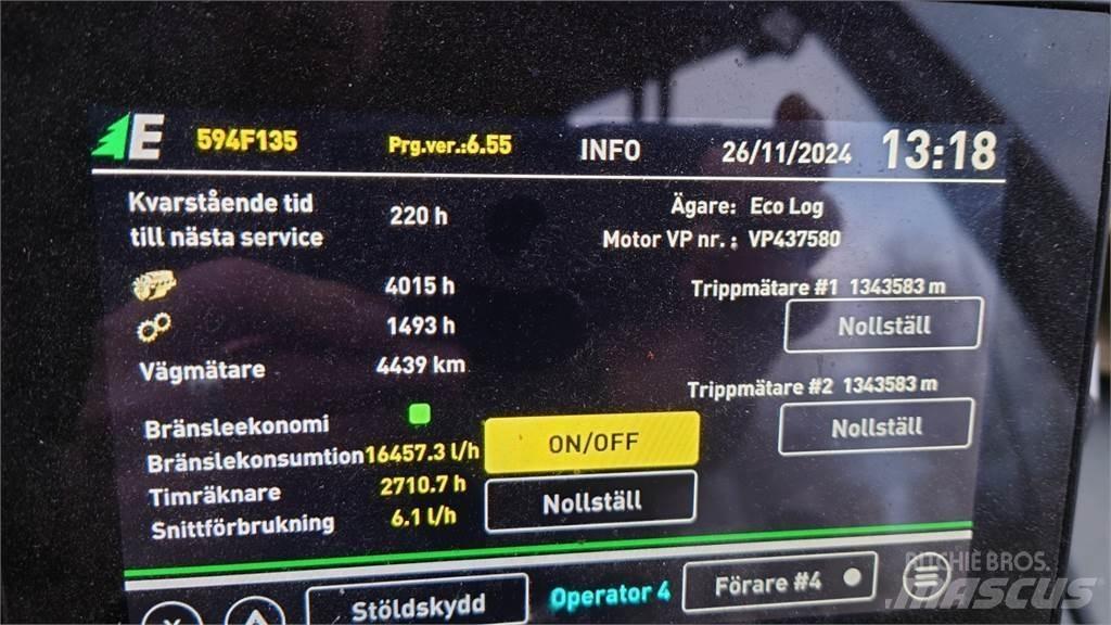 Eco Log 594F شاحنات