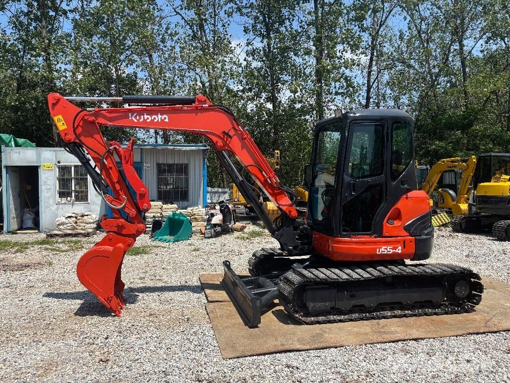 Kubota U 55-4 حفارات صغيرة أقل من 7 طن (حفارات صغيرة)