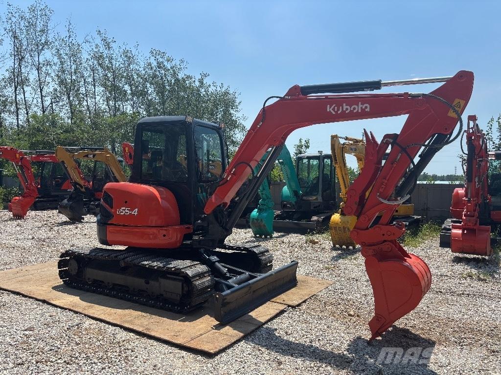 Kubota U 55-4 حفارات صغيرة أقل من 7 طن (حفارات صغيرة)