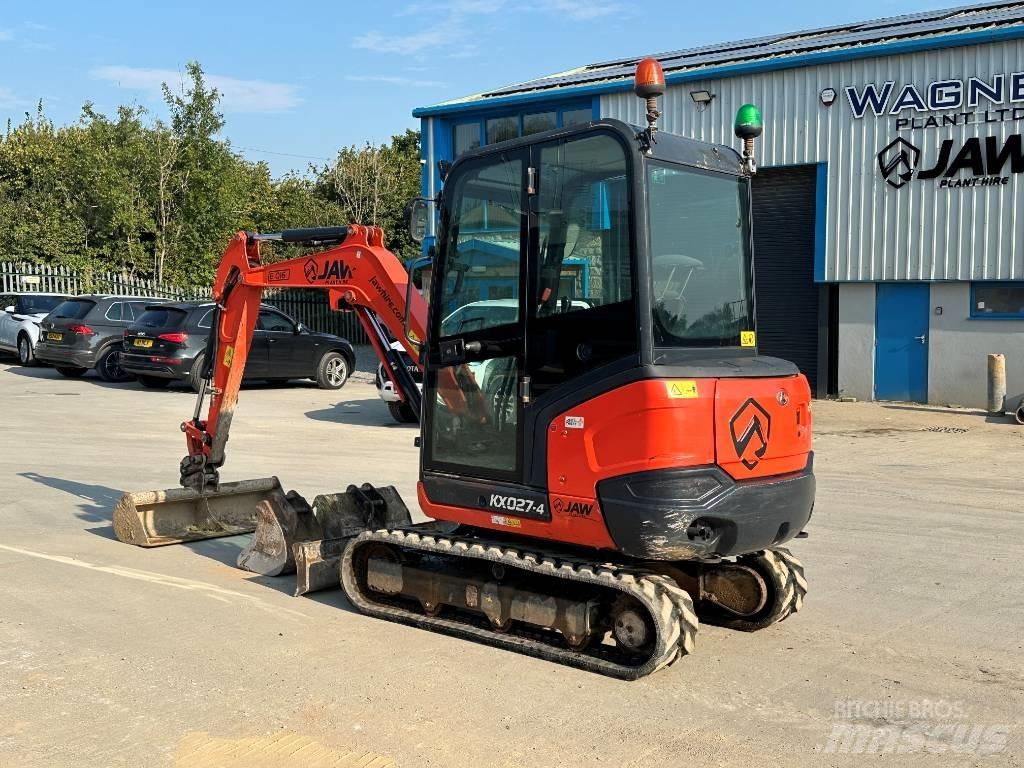 Kubota KX027-4 حفارات صغيرة أقل من 7 طن (حفارات صغيرة)