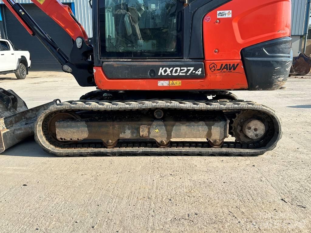 Kubota KX027-4 حفارات صغيرة أقل من 7 طن (حفارات صغيرة)