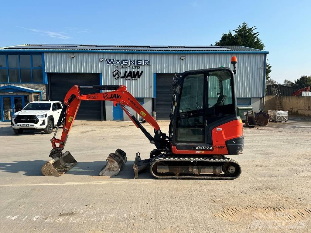 Kubota KX027-4 حفارات صغيرة أقل من 7 طن (حفارات صغيرة)