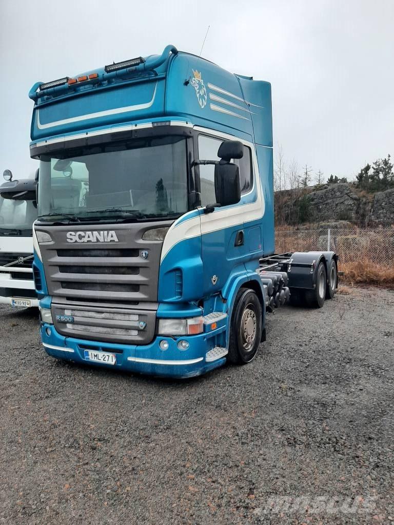 Scania R 500 شاحنات بمقصورة وهيكل