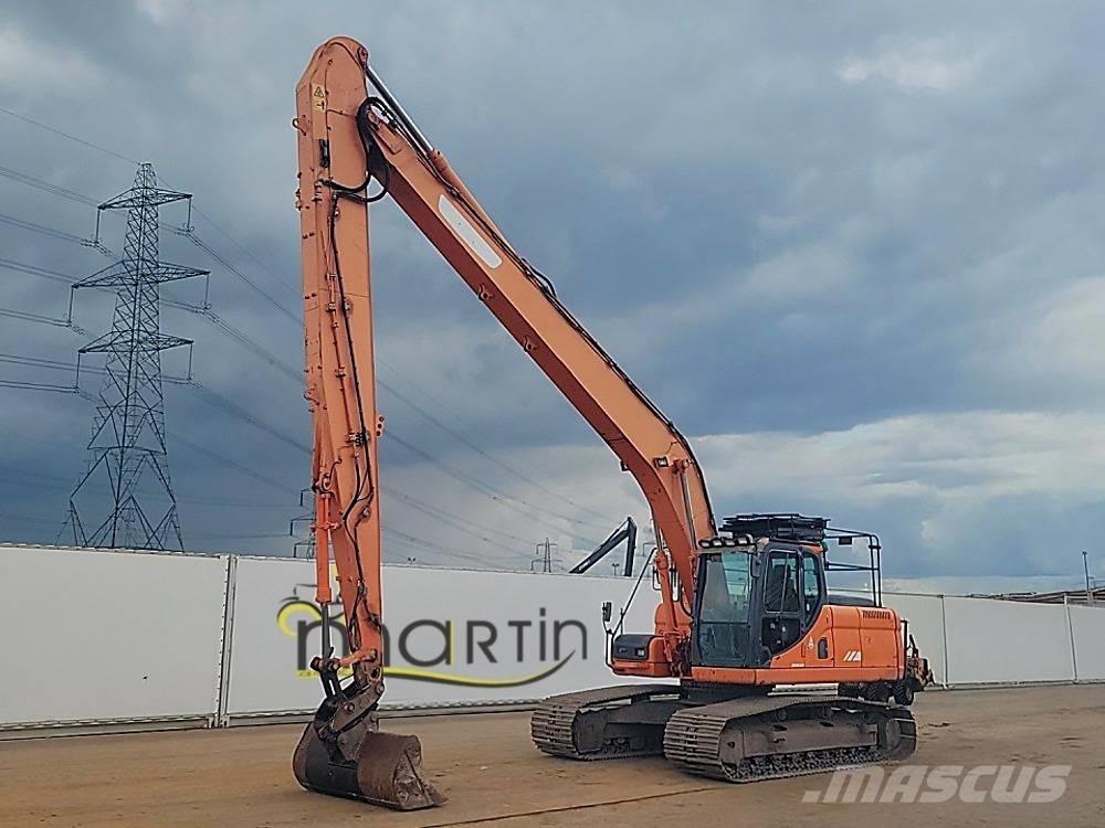 Doosan DX225LC-3 SLR حفارات طويلة الذراع