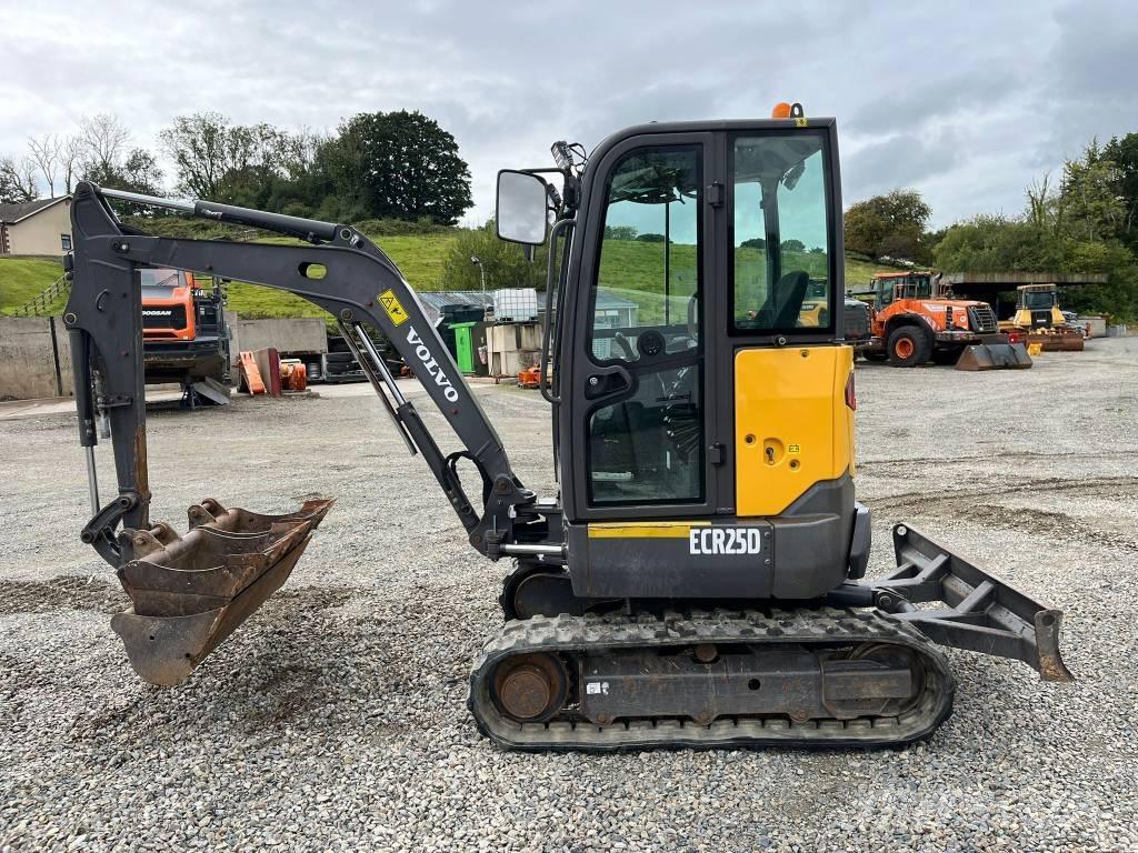 Volvo ECR 25 D حفارات صغيرة أقل من 7 طن (حفارات صغيرة)