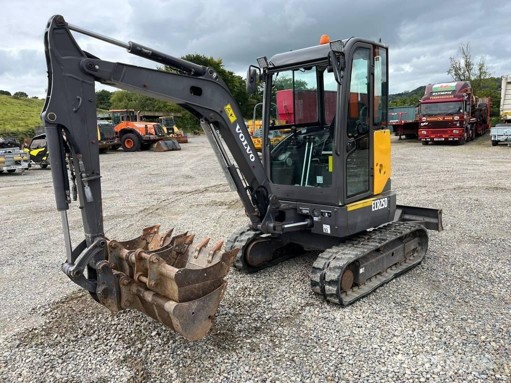 Volvo ECR 25 D حفارات صغيرة أقل من 7 طن (حفارات صغيرة)