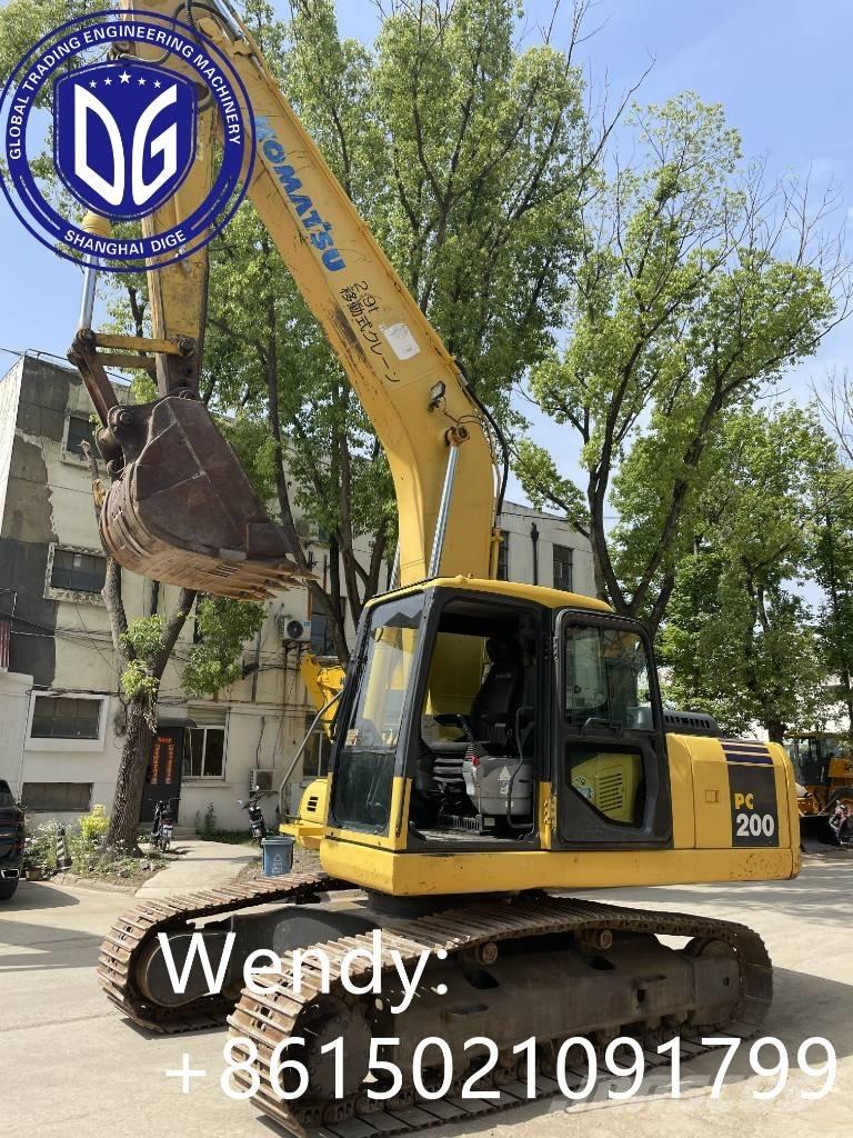 Komatsu PC 200-7 حفارات زحافة