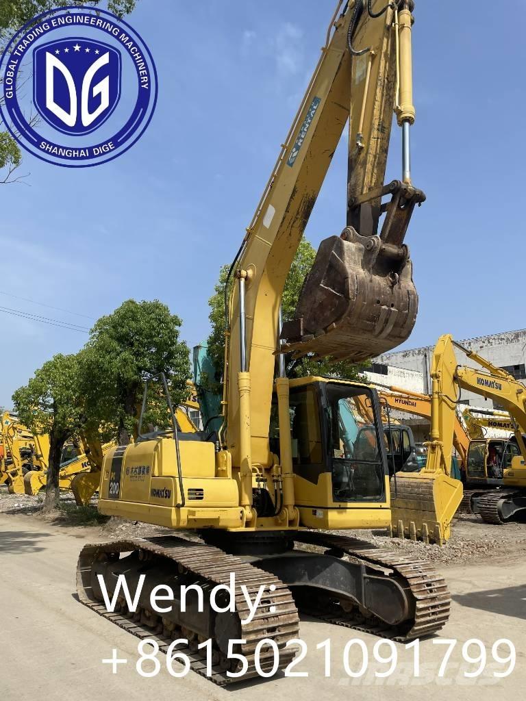 Komatsu PC 200-7 حفارات زحافة