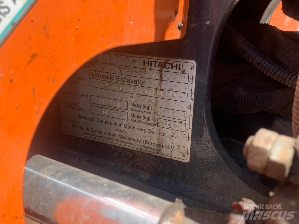 Hitachi ZX 19 U-5 حفارات صغيرة أقل من 7 طن (حفارات صغيرة)
