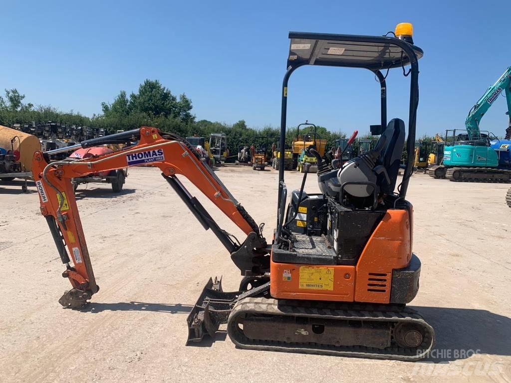 Hitachi ZX 19 U-5 حفارات صغيرة أقل من 7 طن (حفارات صغيرة)