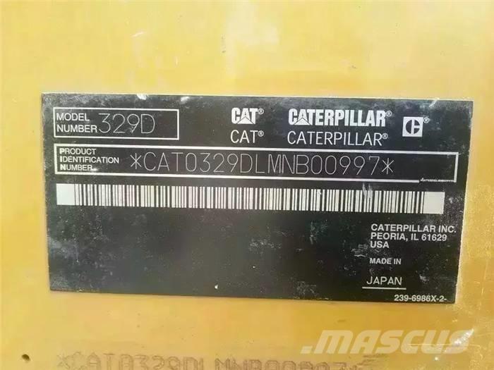 CAT 329 D حفارات زحافة