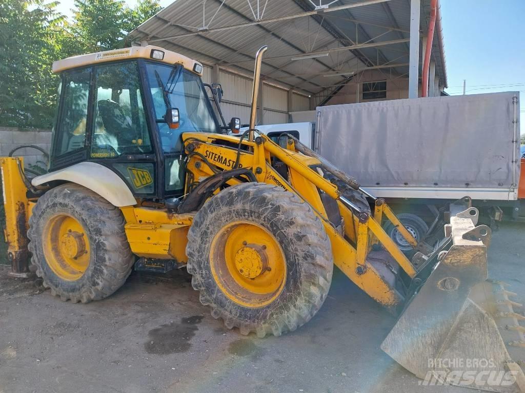 JCB 4 CX لوادر ذات جرافات عكسية