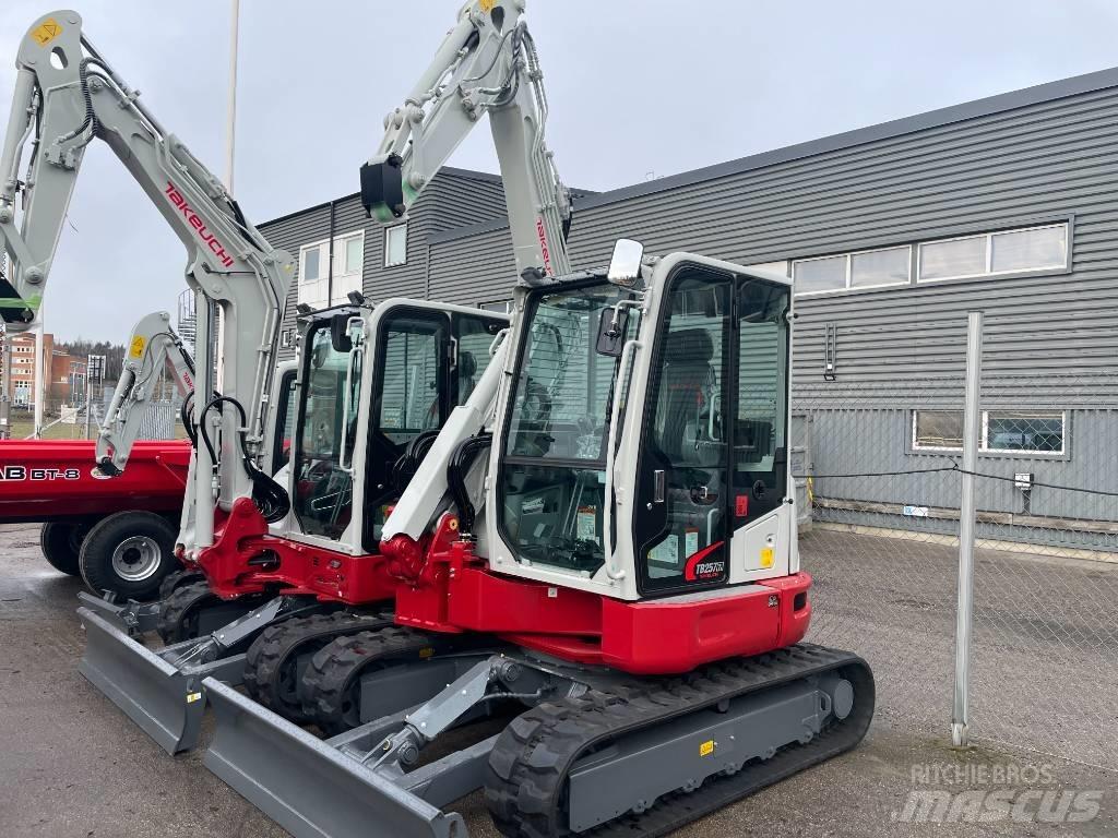 Takeuchi TB 257 FR حفارات صغيرة أقل من 7 طن (حفارات صغيرة)