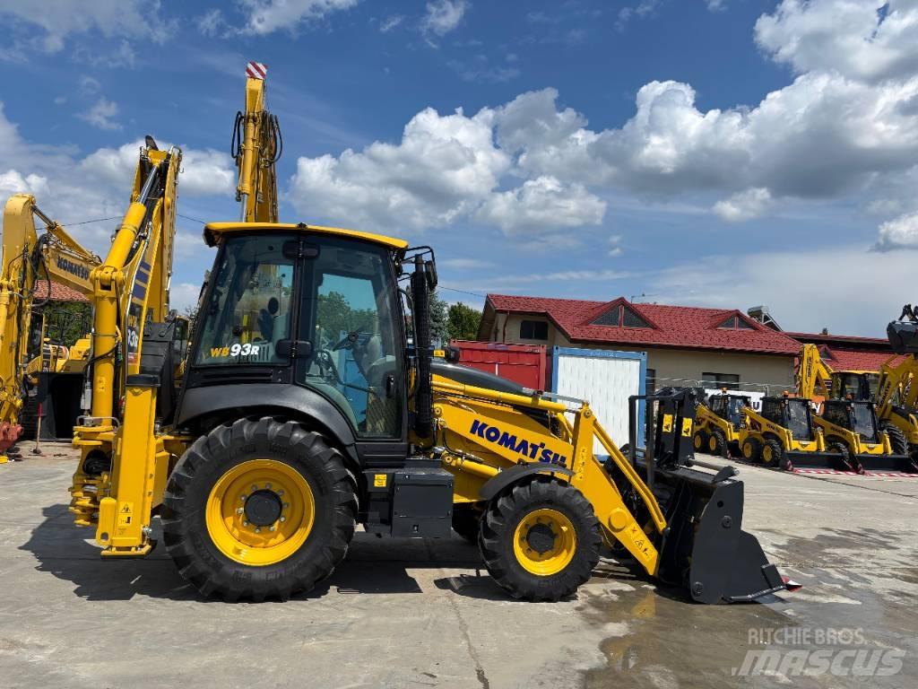 Komatsu WB93R-8E0 لوادر ذات جرافات عكسية