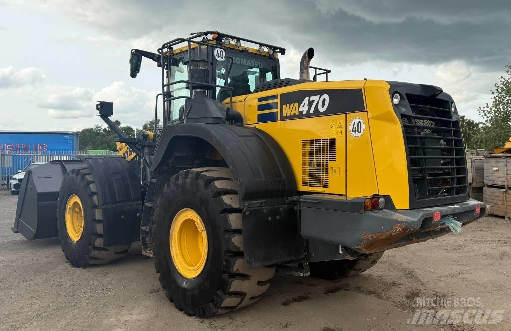 Komatsu WA470-8 لوادر بعجل