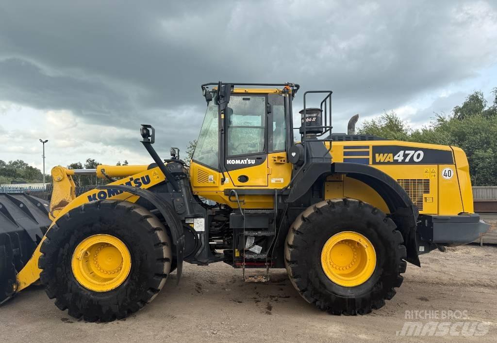 Komatsu WA470-8 لوادر بعجل
