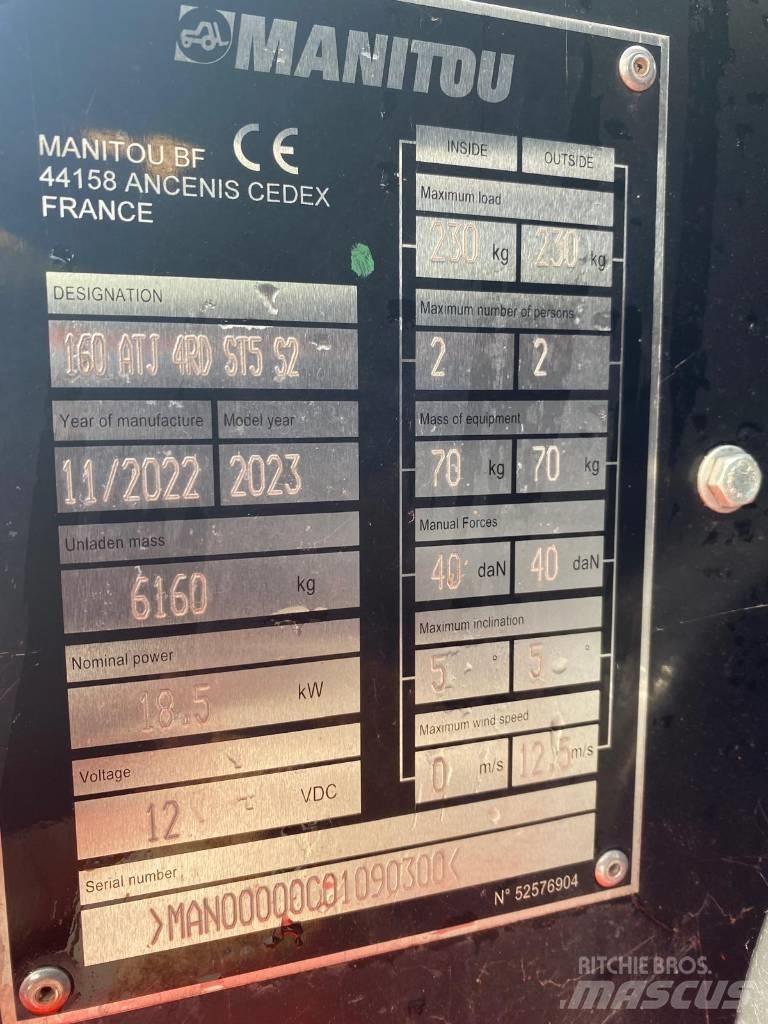 Manitou 160 ATJ رافعات سلة مفصلية