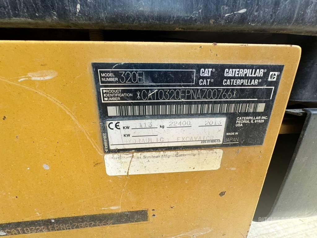 CAT 320 E L حفارات زحافة