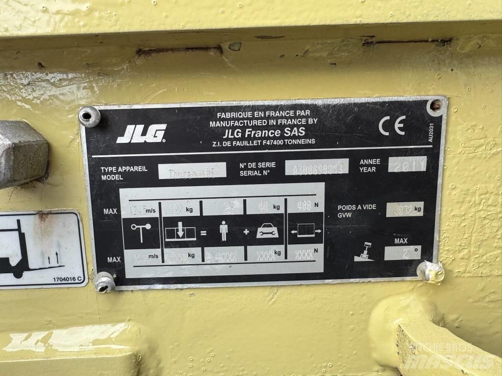 JLG Toucan 10 E رافعات السارية الرأسية