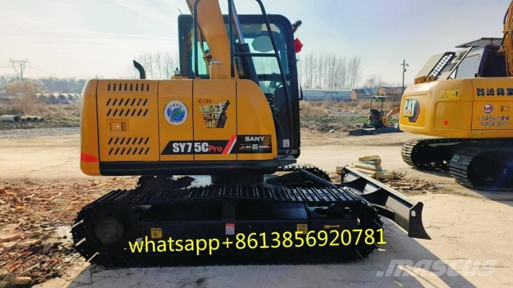 Sany SY 75 C pro حفارات زحافة