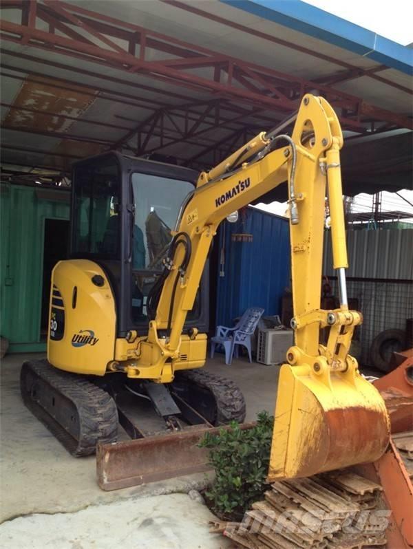 Komatsu PC 30 MR-3 حفارات صغيرة أقل من 7 طن (حفارات صغيرة)