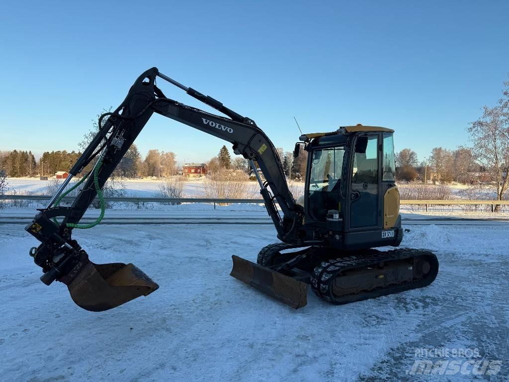 Volvo ECR 50 D حفارات صغيرة أقل من 7 طن (حفارات صغيرة)