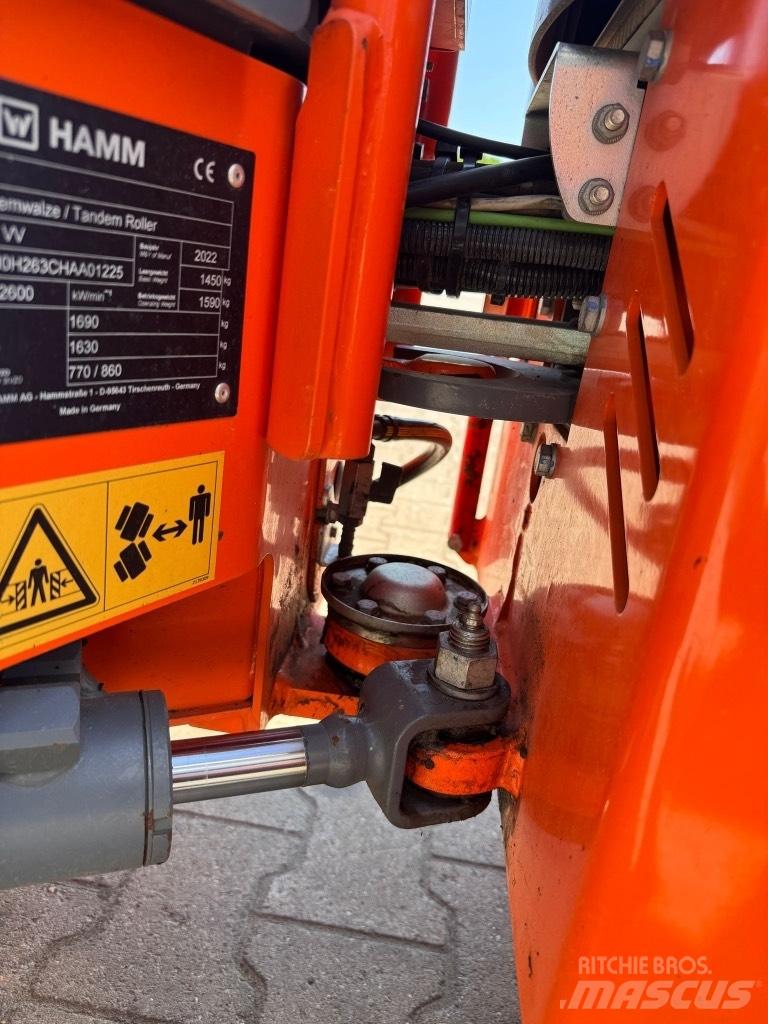 Hamm HD 8 VV مداحل ثنائية الاسطوانة