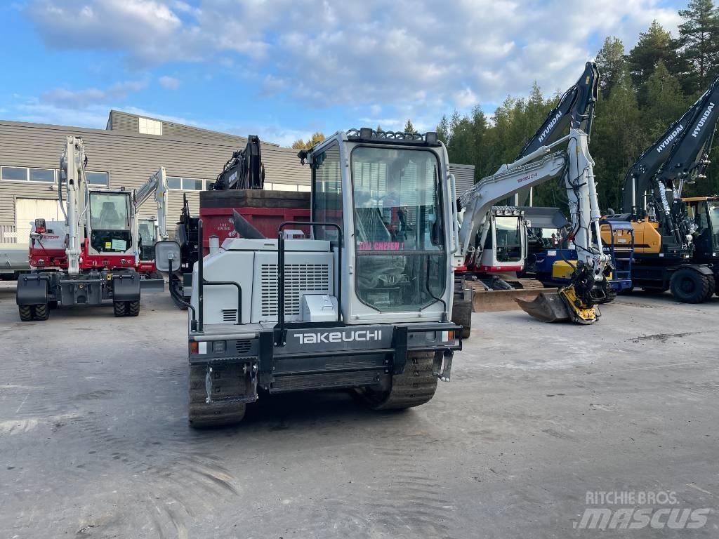 Takeuchi TCR 50 عربات نقل قلابة مجنزرة