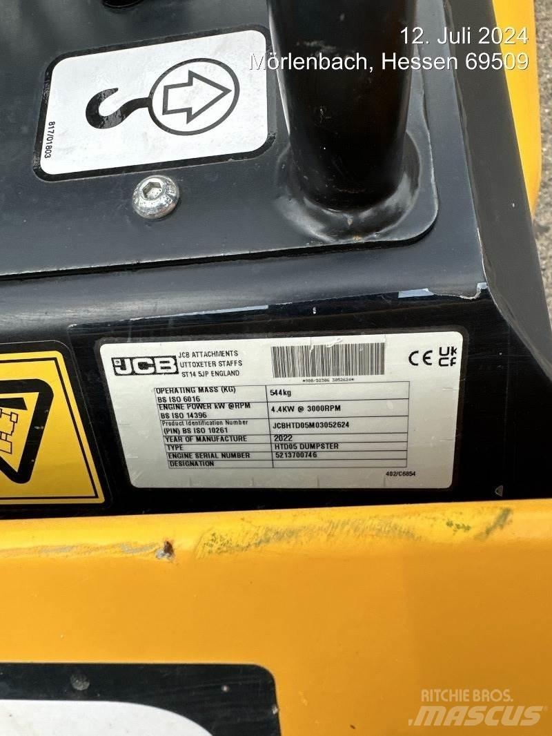 JCB HTD5 عربات نقل قلابة للمواقع