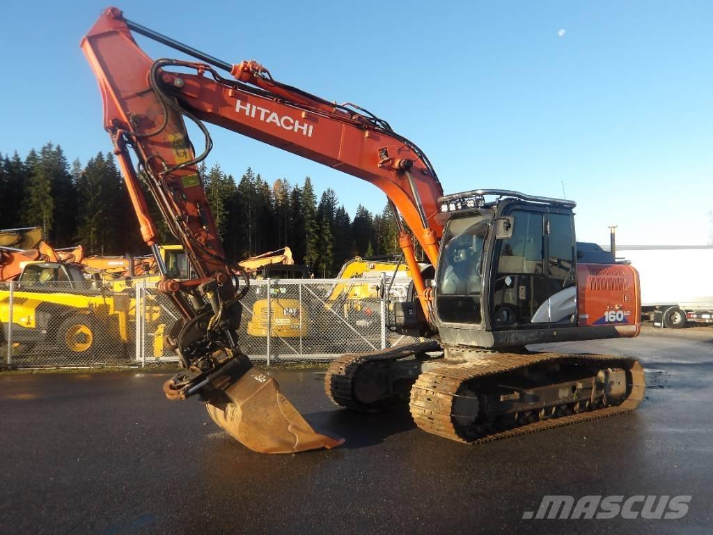 Hitachi ZX 160 LC حفارات زحافة