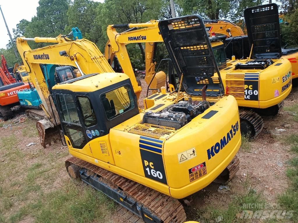 Komatsu PC 160 حفارات زحافة