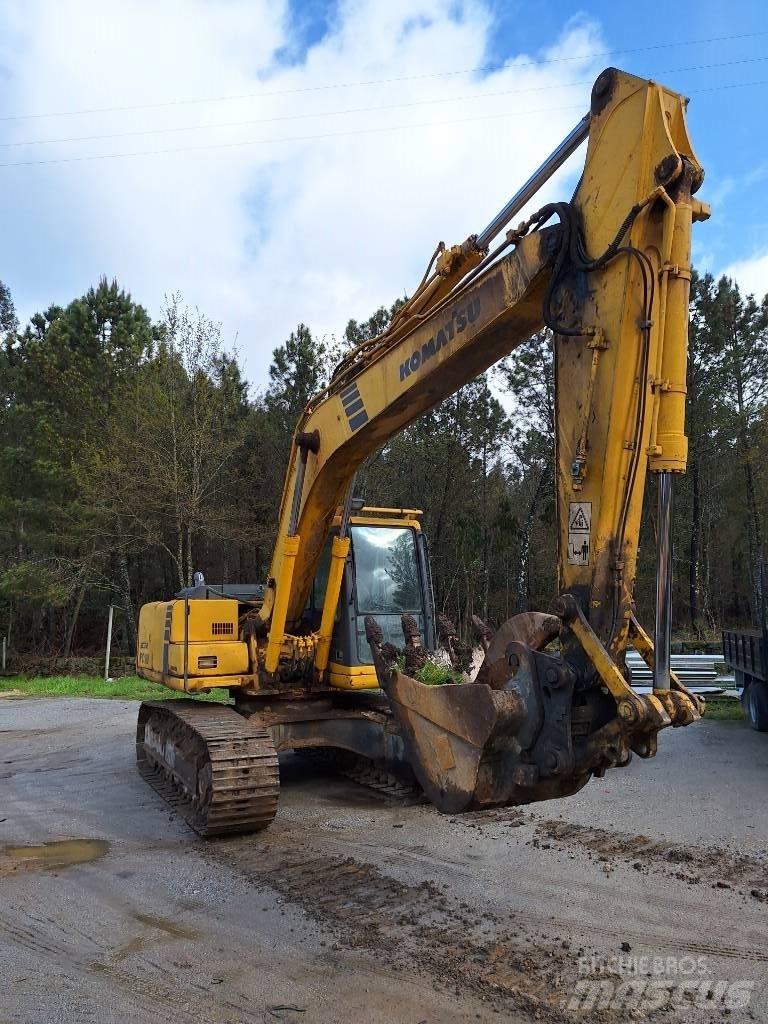 Komatsu PC 160-6K حفارات زحافة